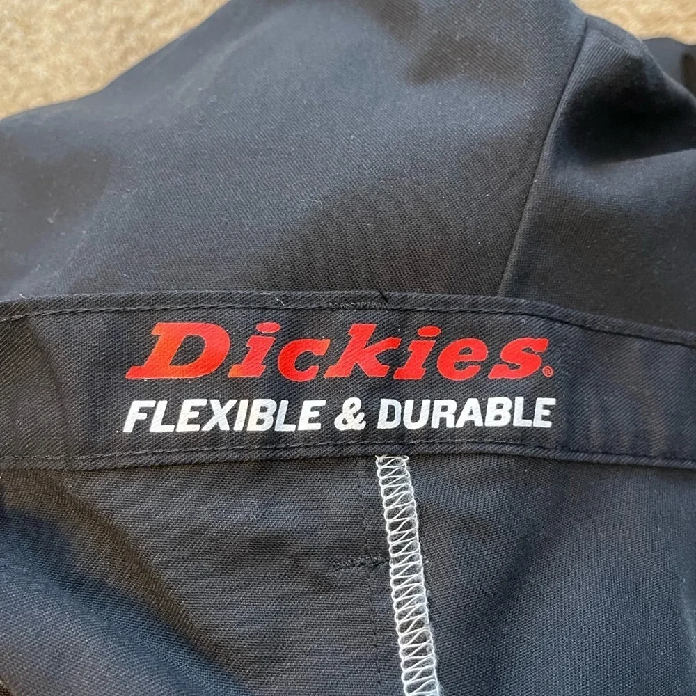 Dickies Men Flexible and durable, style P374716 Black work pants 40X30